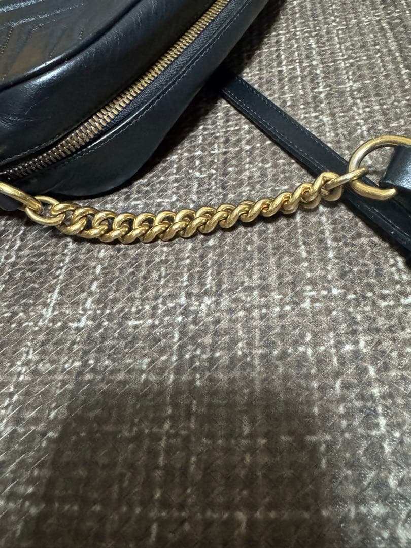 m*e様 GUCCI グッチ ショルダーバッグ GGマーモント