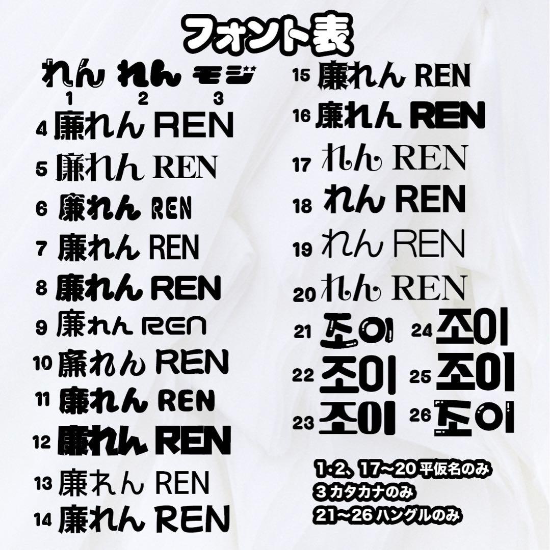 ⭐️最大27%OFF⭐️うちわ屋さん うちわ文字 オーダー ハングル ボード