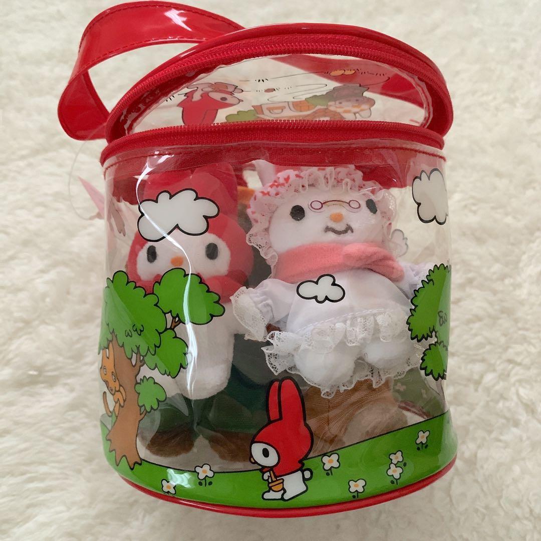 【希少レア】サンリオ マイメロディ ポーチ入りマスコットセット 赤ずきん