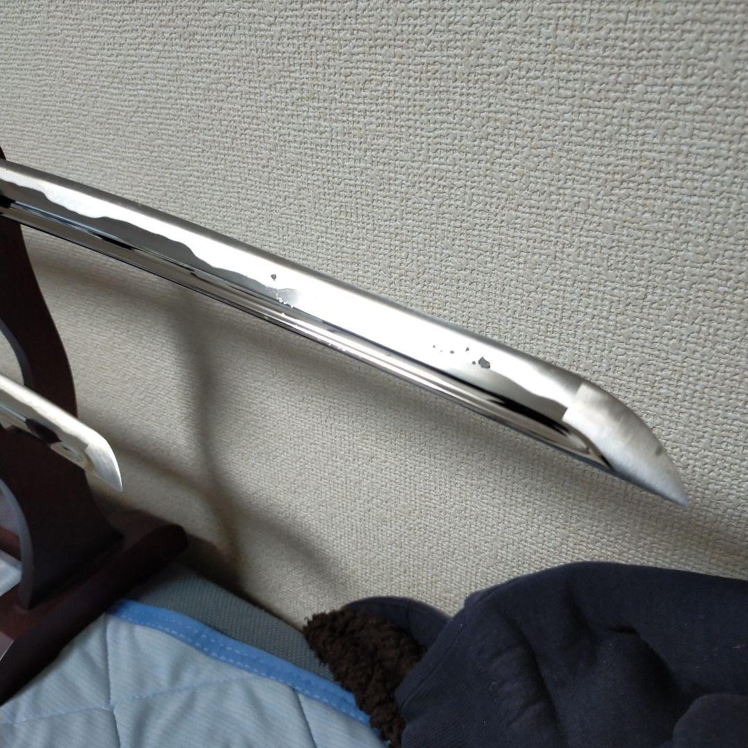 居合刀　模造刀　日本刀　刀剣　樋入り刀身　鉄鍔　鮫皮 　脇差　太刀