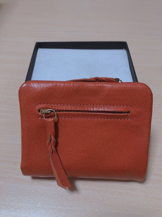 ぱーぷる marmelo アリゾナレザー　2つ折り財布