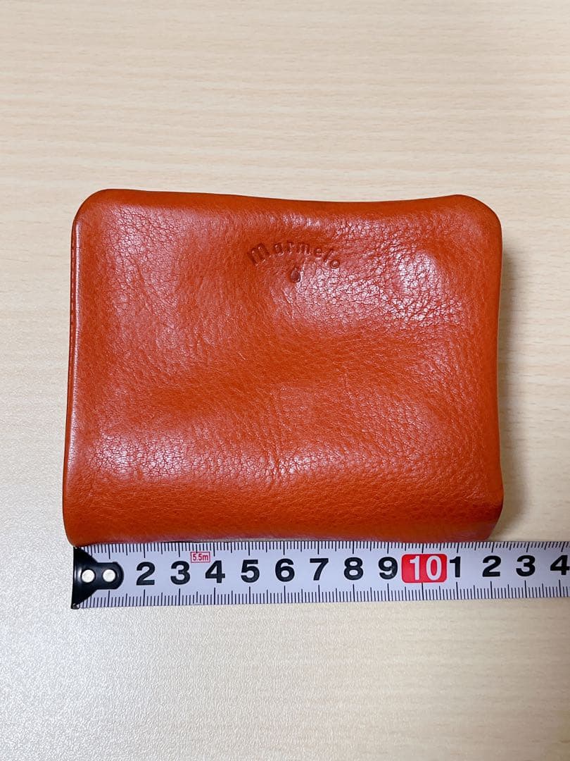 ぱーぷる marmelo アリゾナレザー　2つ折り財布