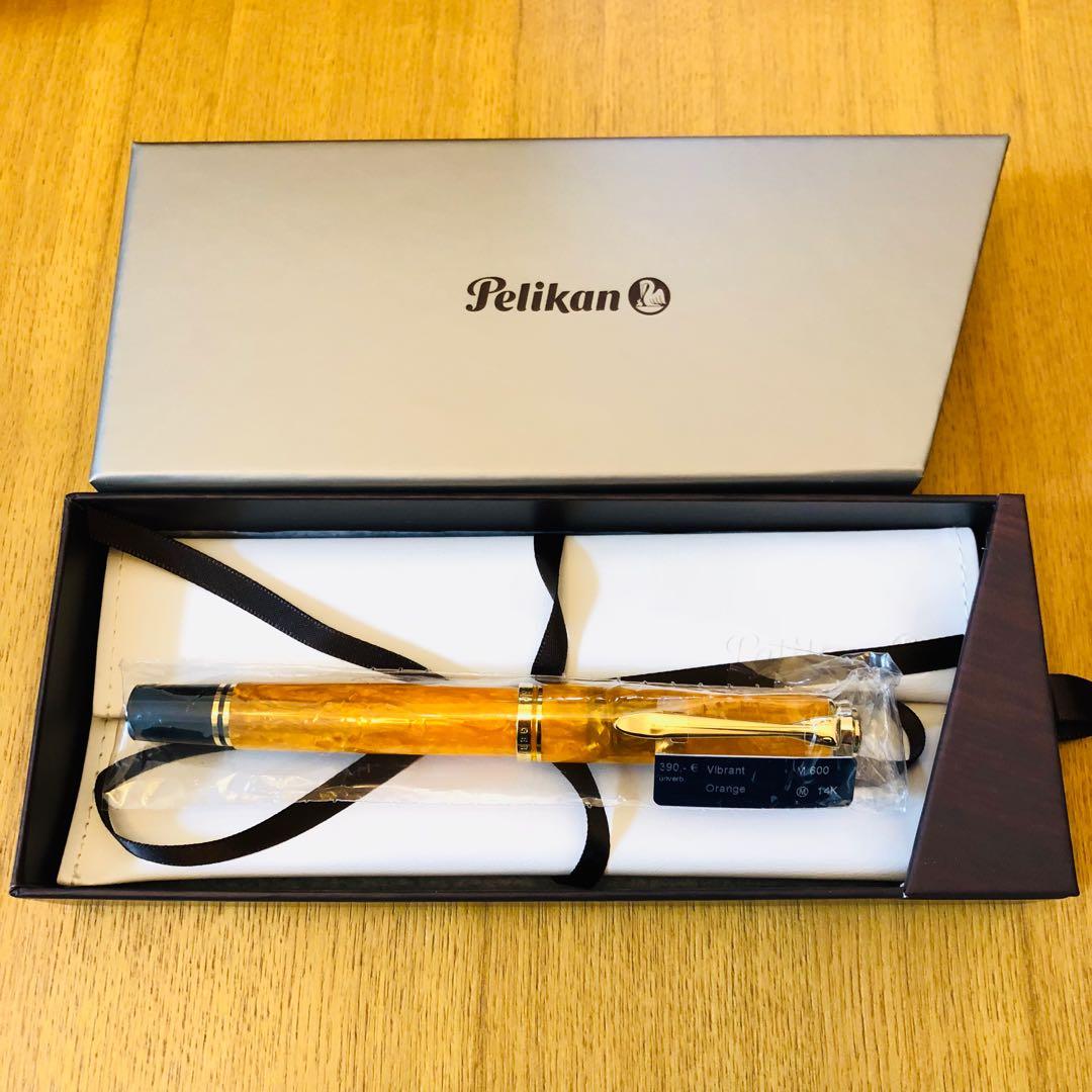 Pelikan M600 ヴァイブラントオレンジ ペリカン 万年筆 新品未使用