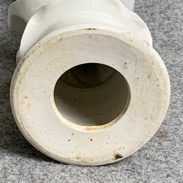 白磁蓮上観音立像箱付き [B29455]