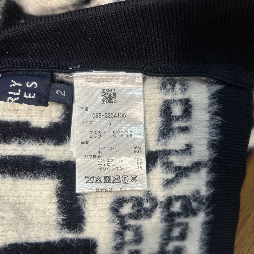 ★PEARLY GATES GOＬF柄ジャガードニットセットアップ　【2】