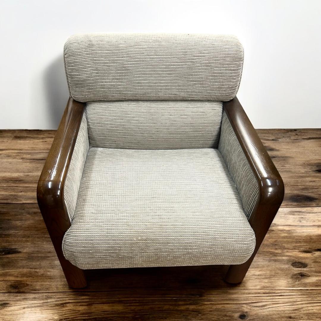 カリモク ソファ 1人掛け 肘掛椅子 WS293モデル 平織布地