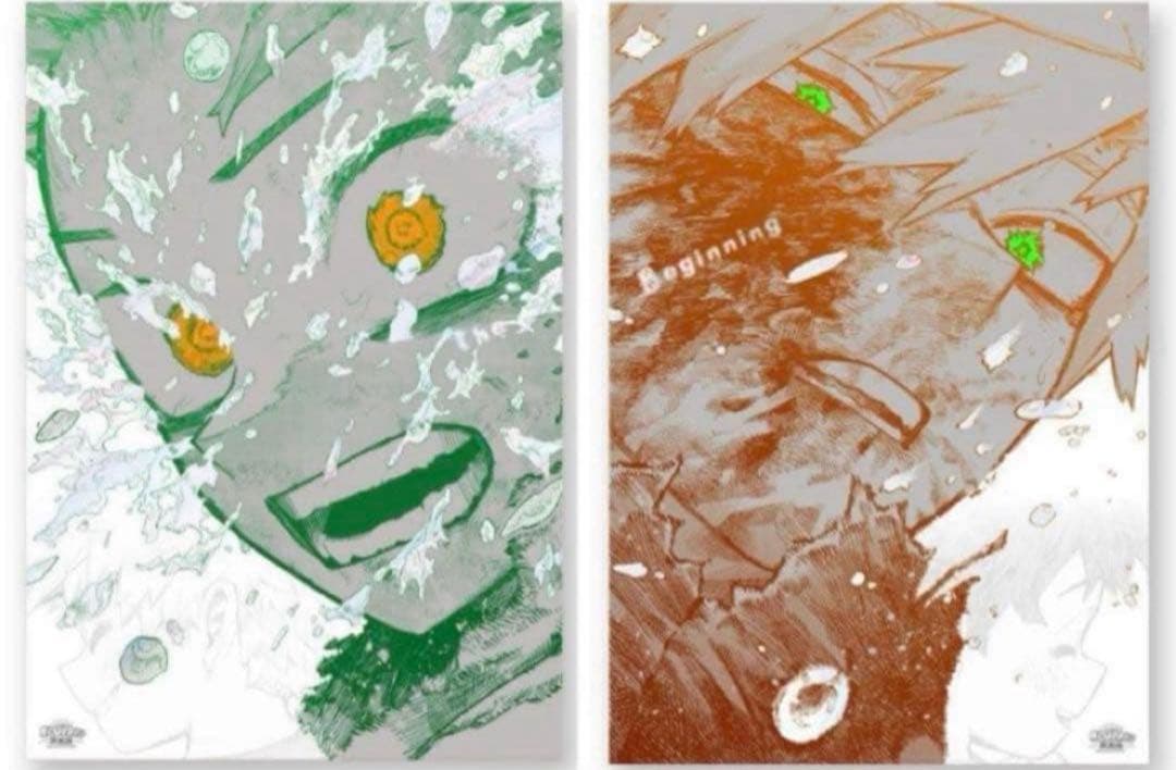 僕のヒーローアカデミア　原画展　ヒロアカ　アートポスター