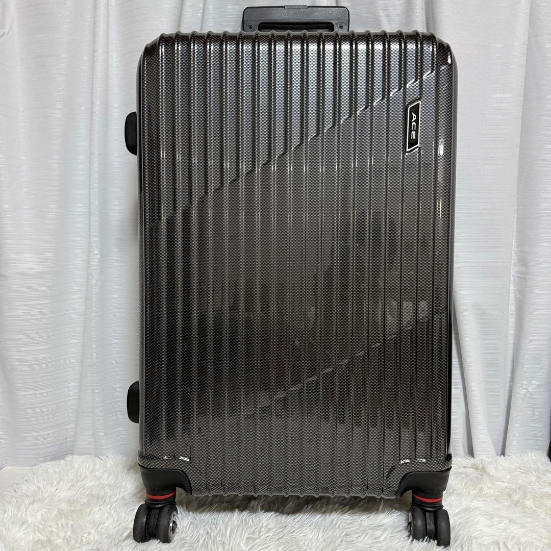 ⭐️極美品⭐️　ACE　クレスタ　スーツケース　拡張機能有　06317　4輪