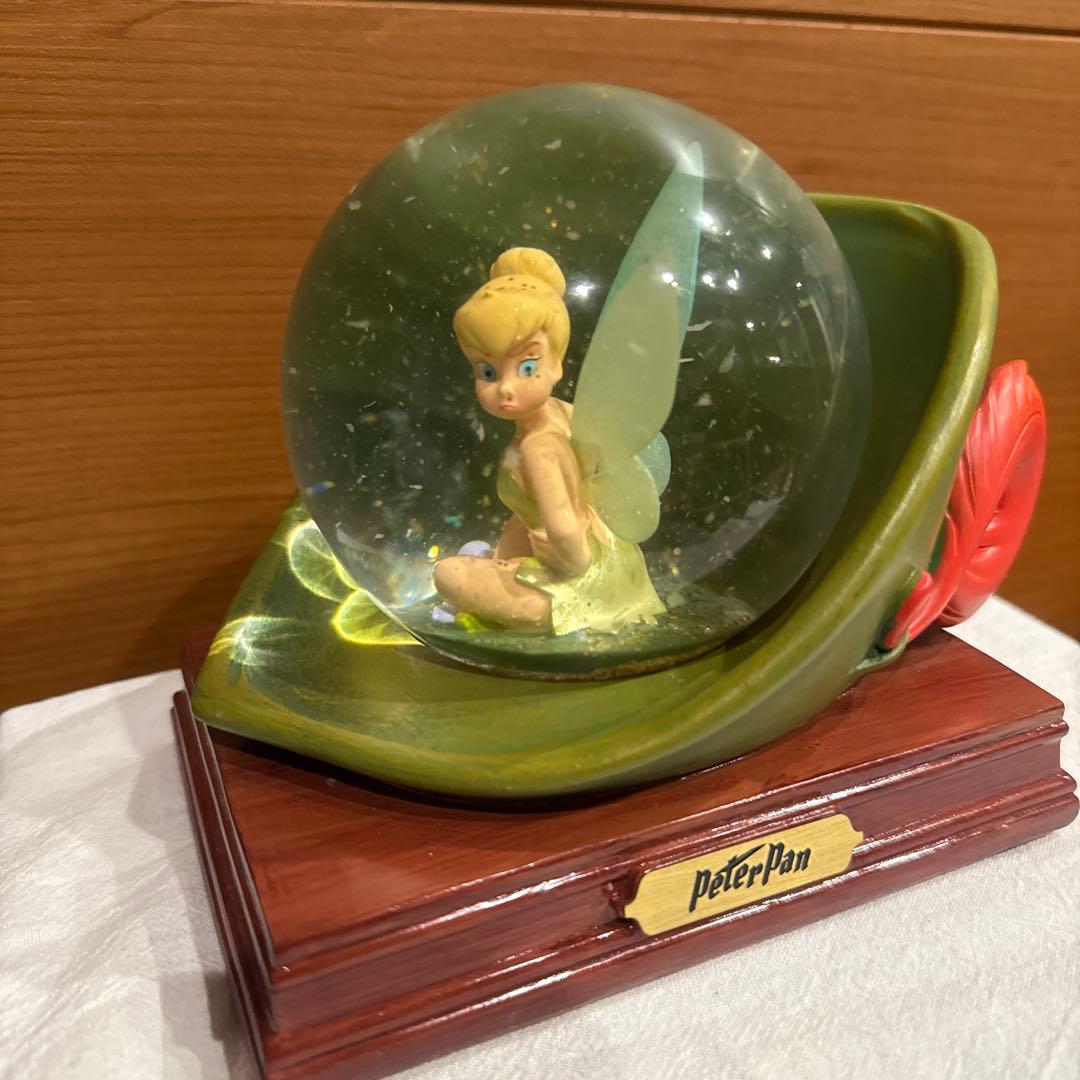 ディズニーストア　ティンカーベル　スノードーム　スノーグローブ