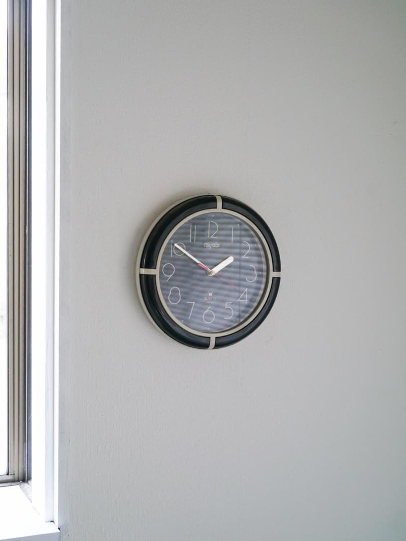 80's miyabi ポストモダン clock モダン