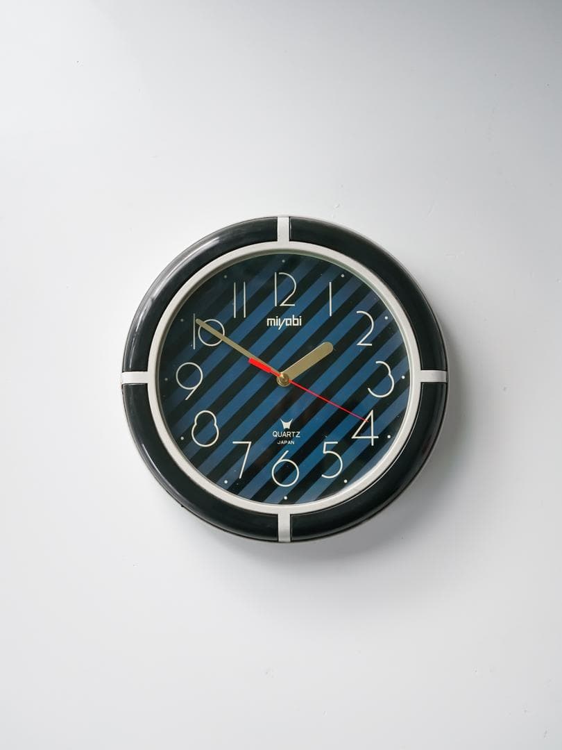 80's miyabi ポストモダン clock モダン