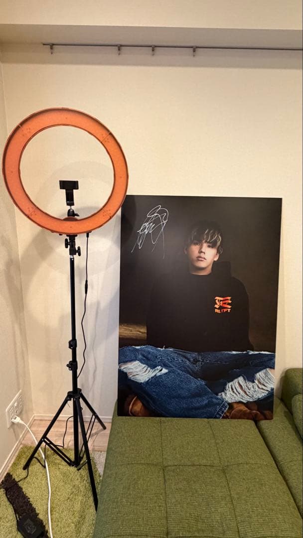 マイファスHiro ルールザフェイト展示用パネル（直筆サイン入り）