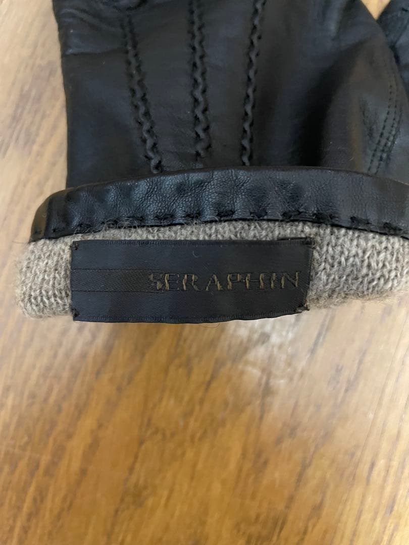 SERAPHIN セラファン グローブ　手袋　黒　レザー