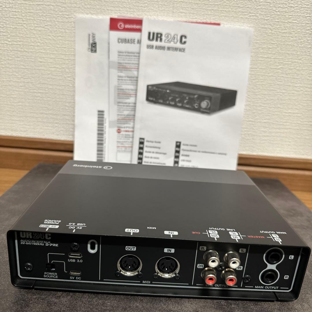 【美品】steinberg UR 24C USBオーディオインターフェイス