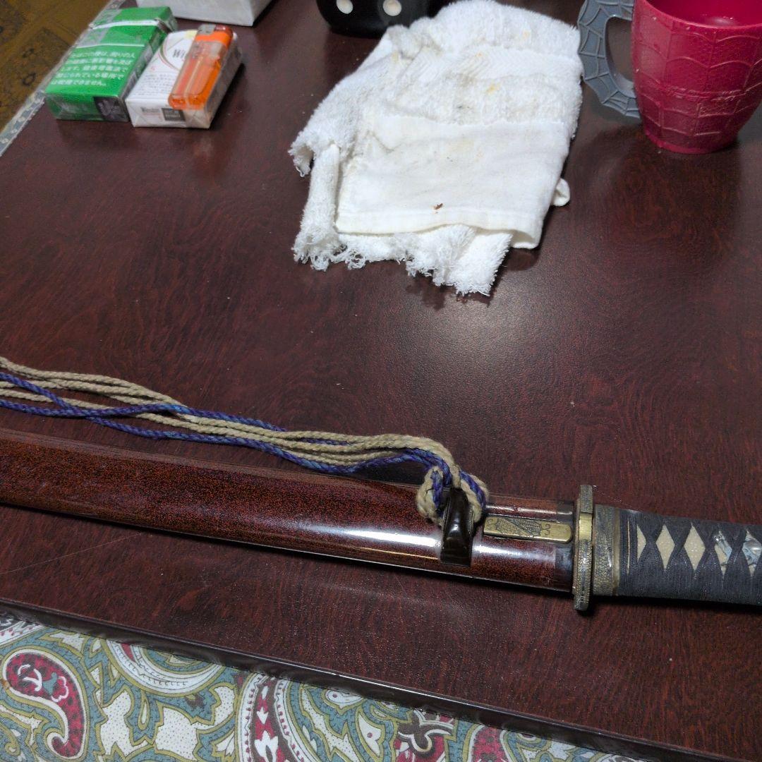 日本刀 金属装飾付き模造刀