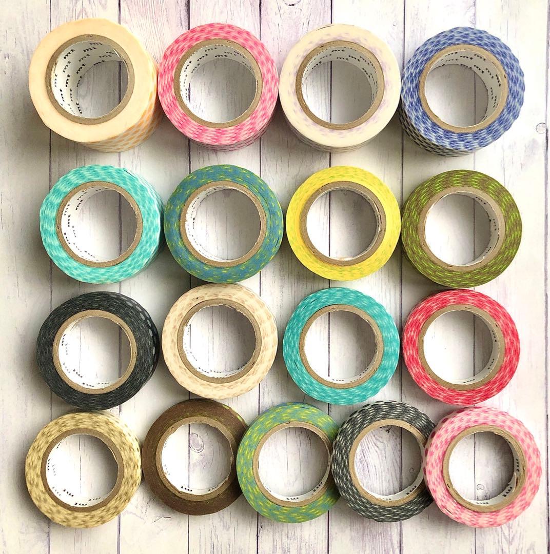 mtマスキングテープ ドット21巻セット　廃盤　レア　ガチャマステ　カモ井　水玉