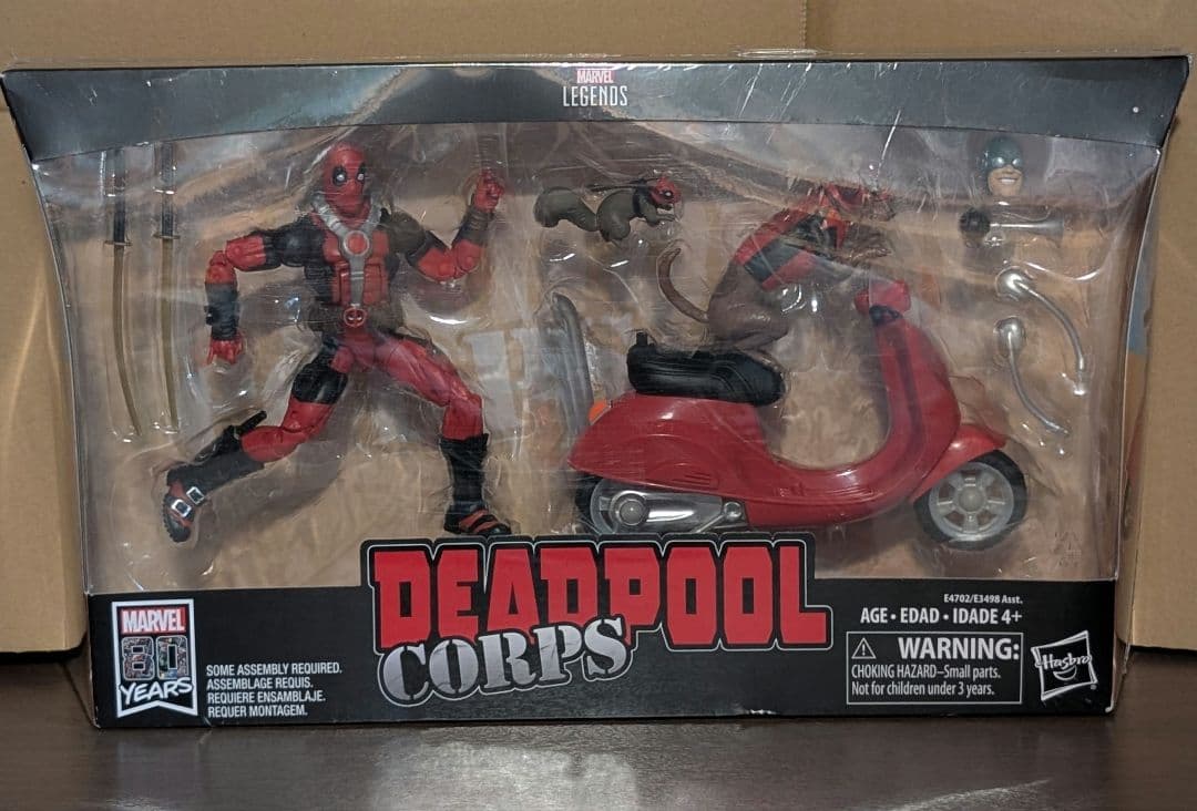 マーベルレジェンド デッドプール・コープス & スクーター デラックスパック