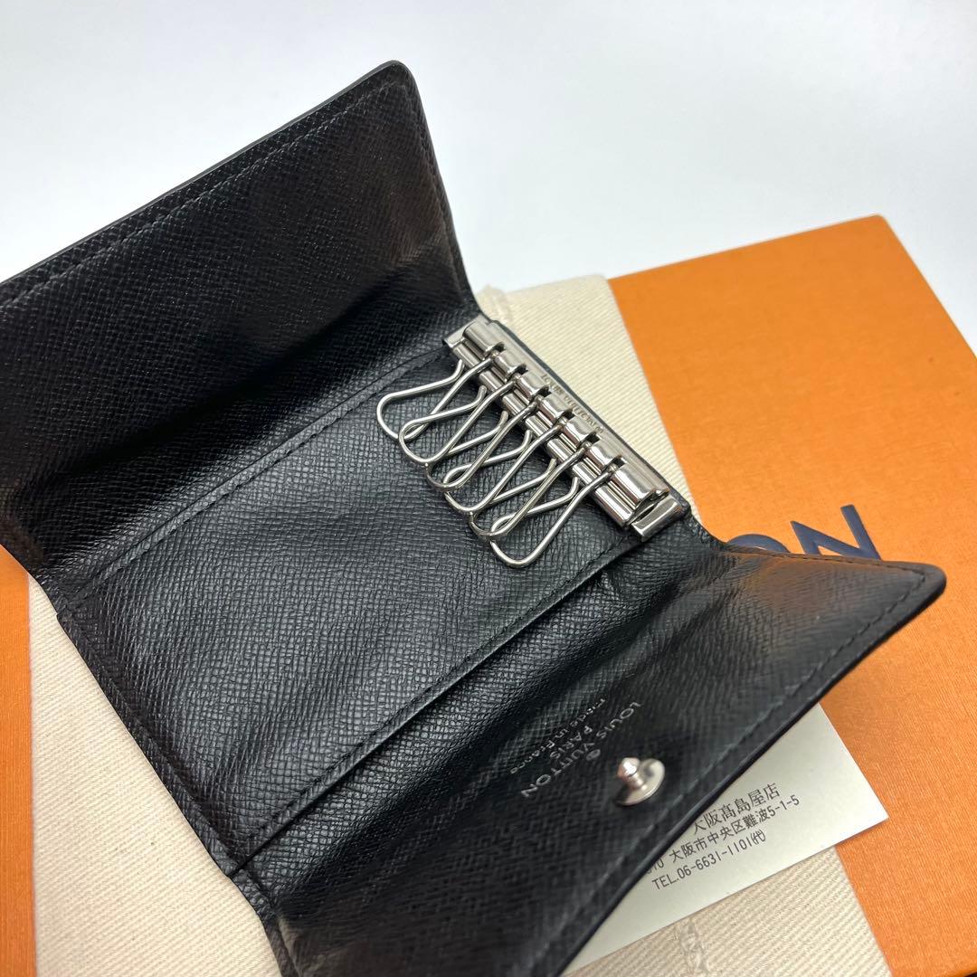 鑑定済 ルイヴィトン グラフィット キーケース6連