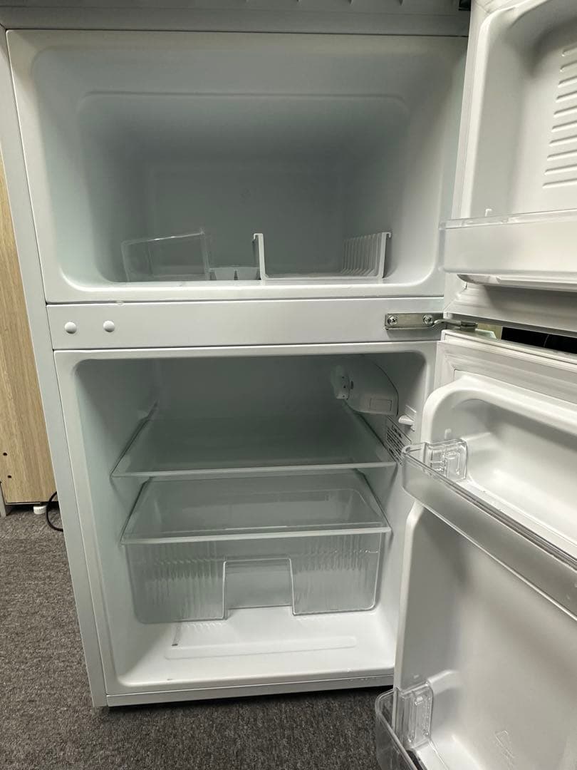 【送料無料】アイリスオーヤマ 2ドア 90L 20年製 IRSD-9B-W