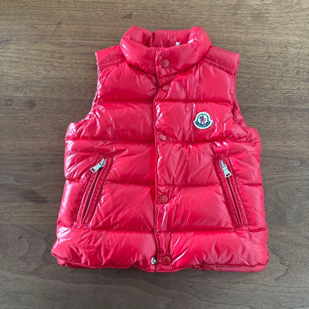 MONCLER ダウンベスト レッド　2T