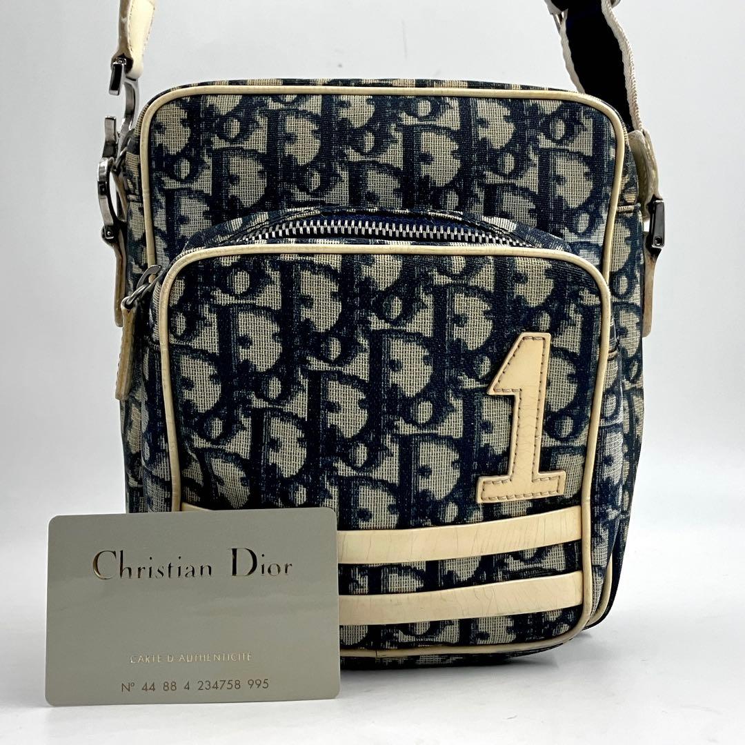 ディオール 3304 トロッター ショルダーバッグ PVC　NO1