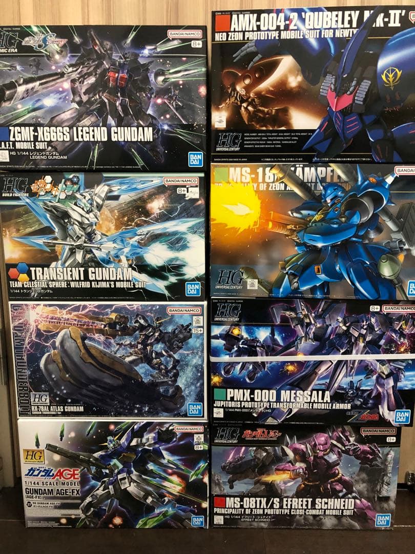 HGUC ガンプラまとめ売り　宇宙世紀 ケンプファー　fazz ver.ka