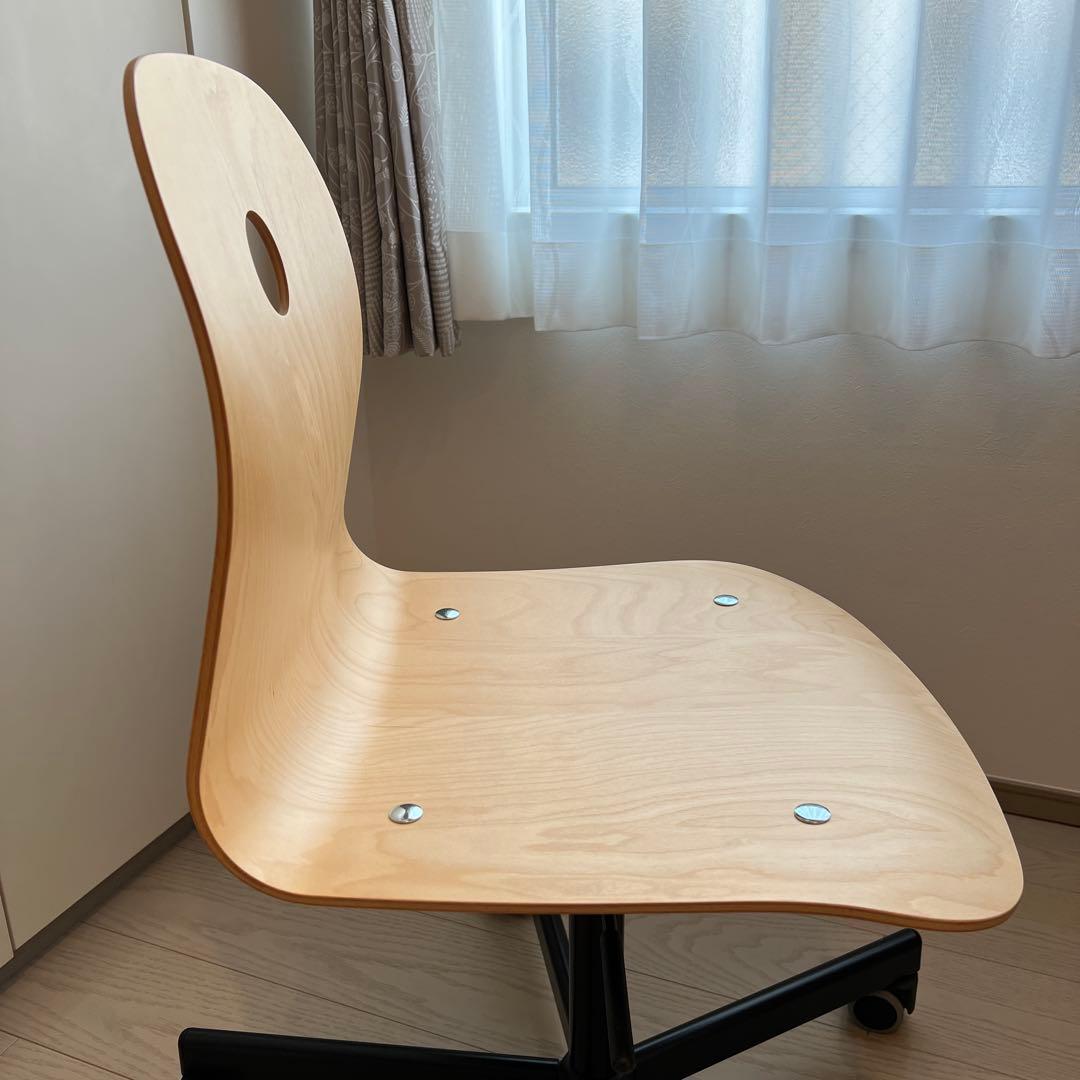 [最終価格]IKEAデスクチェアとサイドテーブル3点セット美品