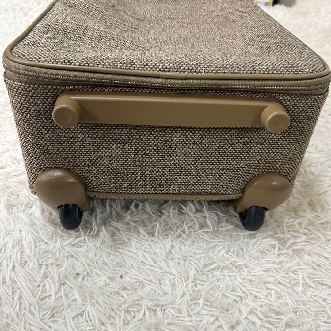 タグ付き✨ hartmann ツイード×レザー トラベルキャリーケース トロリー