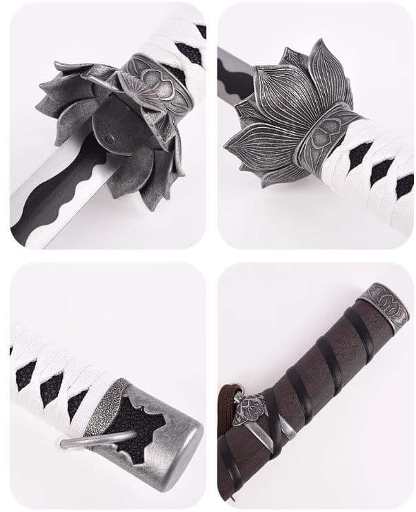 不死斬 拜涙 隻狼 古兵器 武具　刀装具 護身工具 手鍛造打 鋼刀 冷兵器 映画