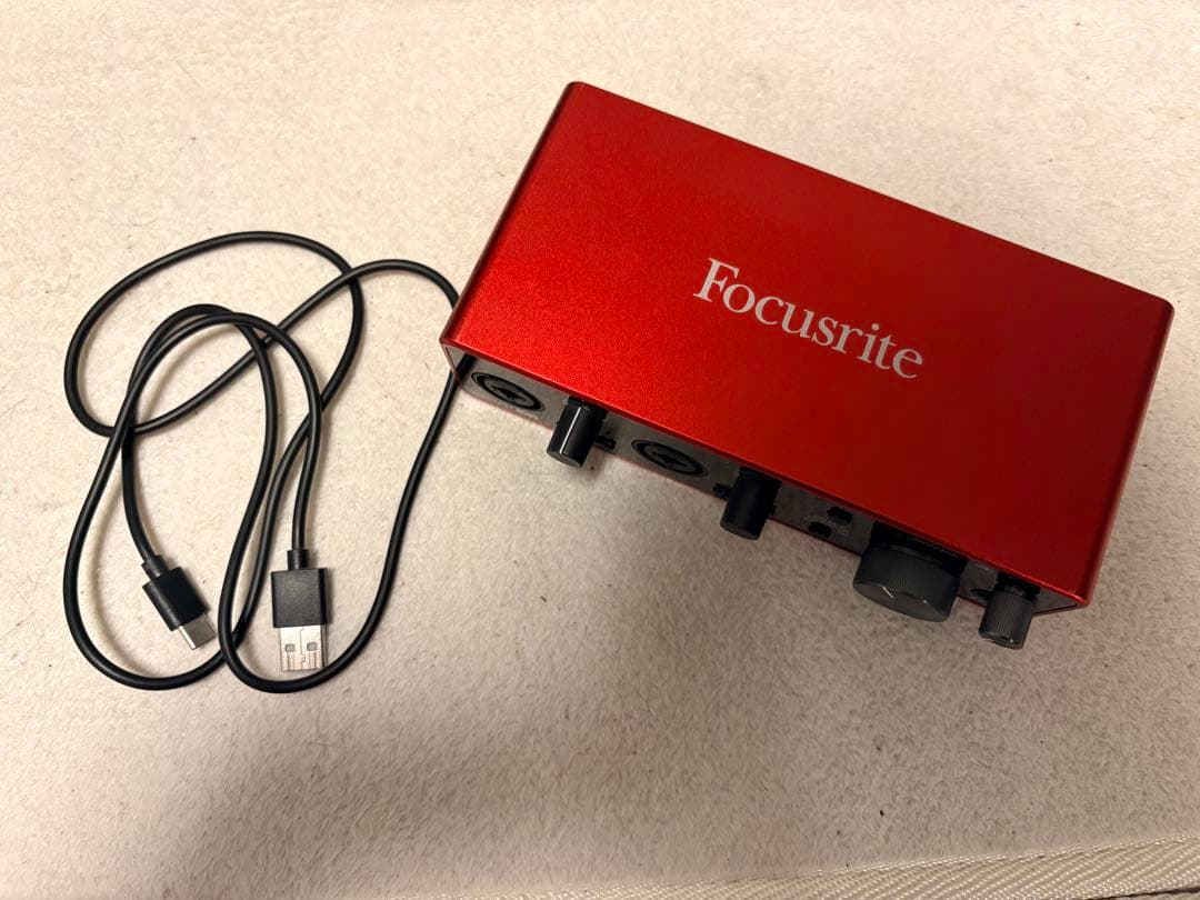 DTM・DAW Focusrite Scarlett 2i2 (3rd Gen)