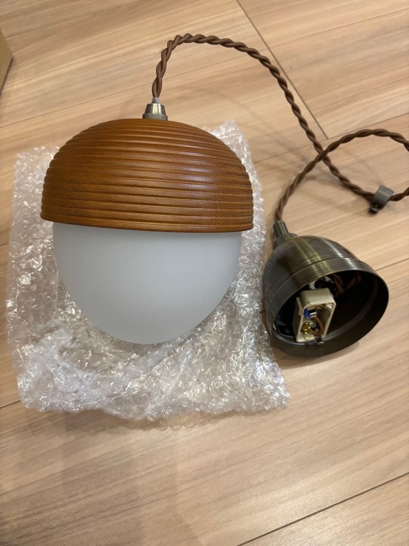 北欧ペンダントライト LT-9781/9782 ブラウン/ホワイト