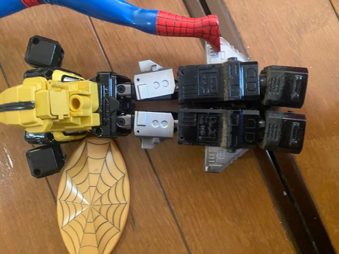 超合金魂 GXー33 レオパルドン&スパイダーマン　ジャンク