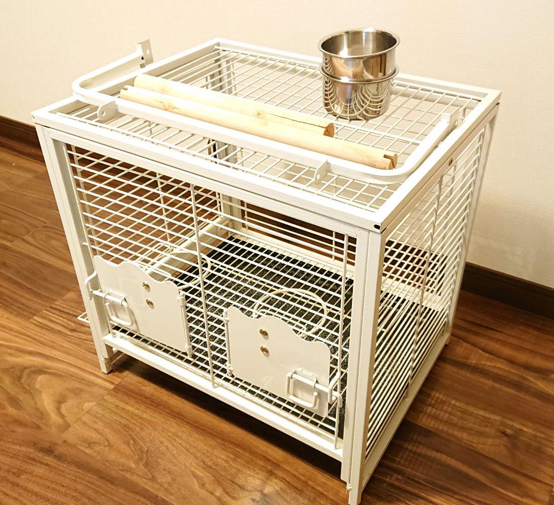 【新品未使用】アイアンケージ 鳥かご バードキャリー IRCGTT-15