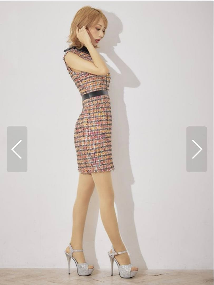 ツイード Sugar キャバドレス