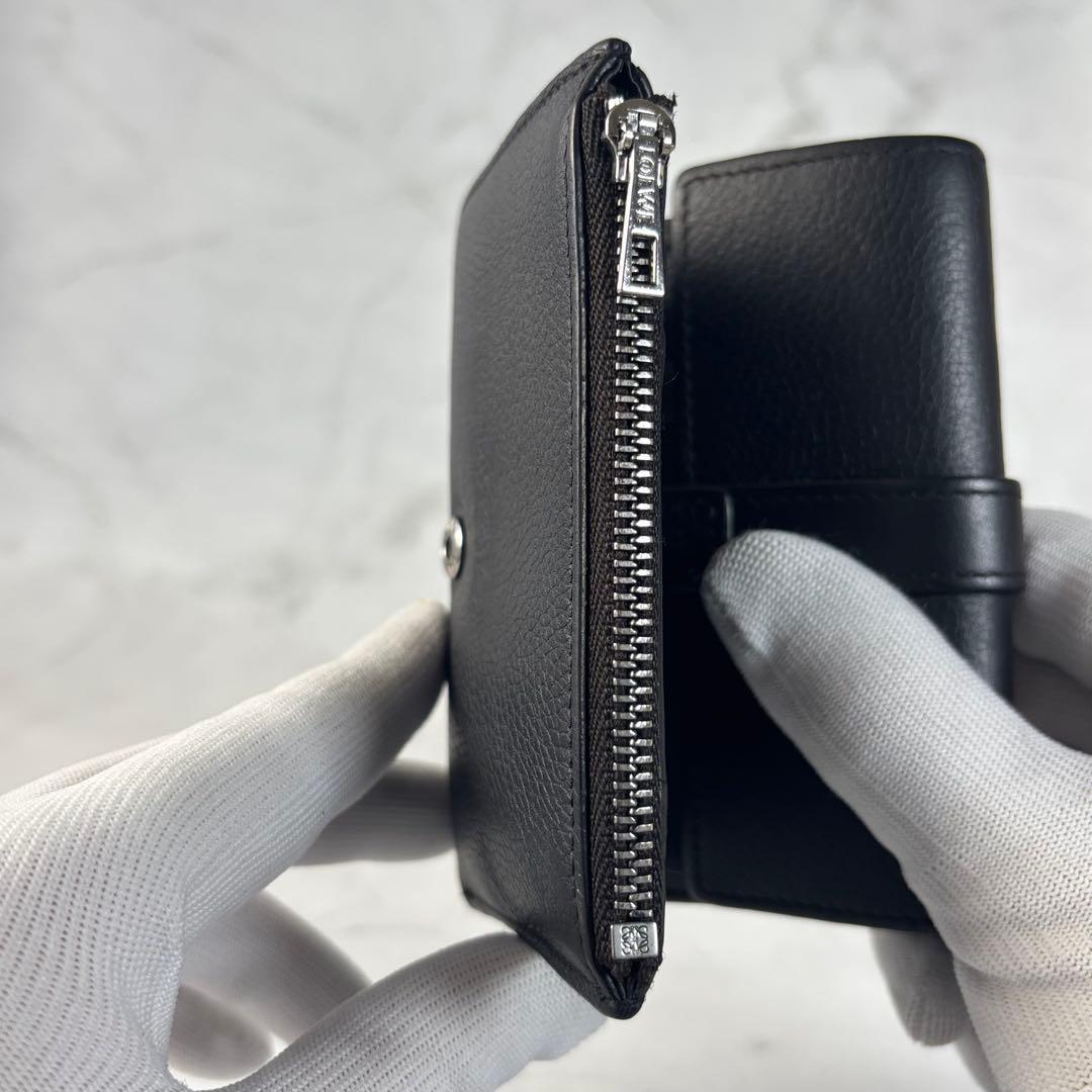 美品✨️LOEWE ロエベ 三つ折り財布 バーティカルウォレット 財布