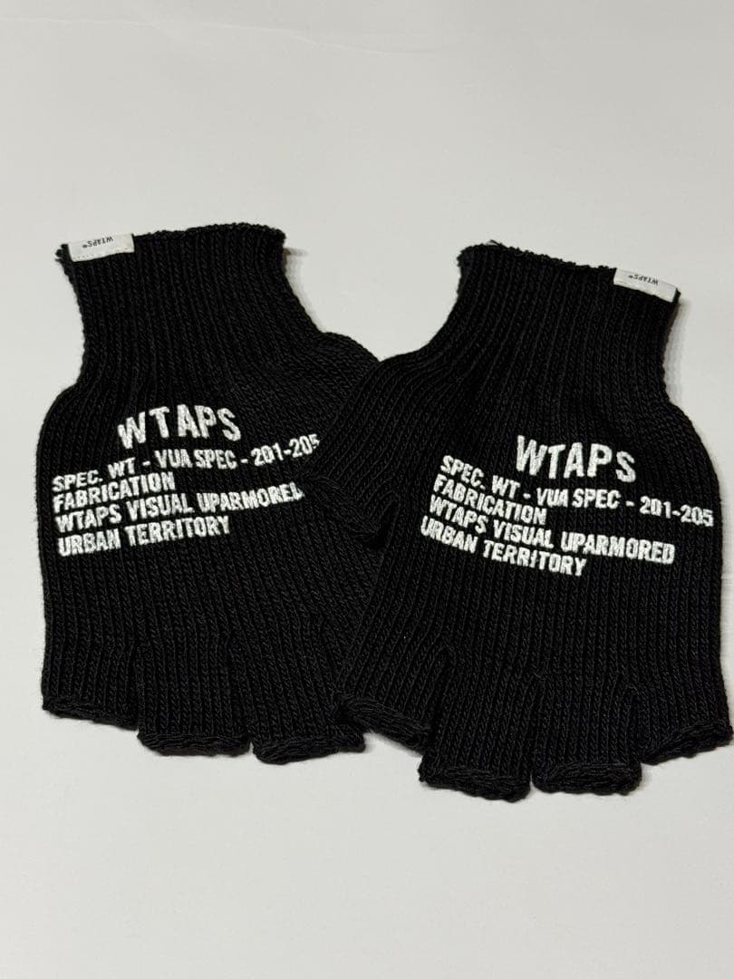 WTAPS フィンガーレスグローブBLACK 新品未使用