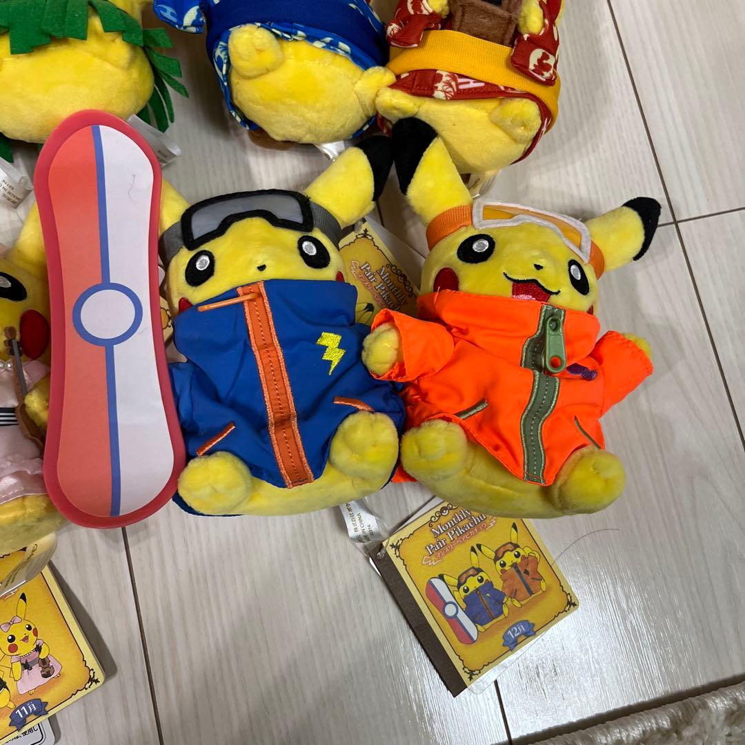 マンスリーペアピカチュウ 10体セット