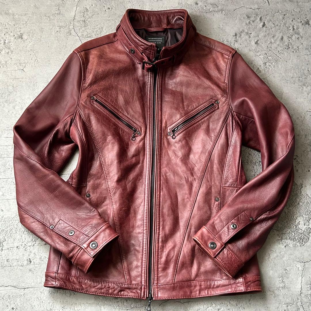 やぎ革 Lsize NICOLE CLUB FOR MEN レザージャケット