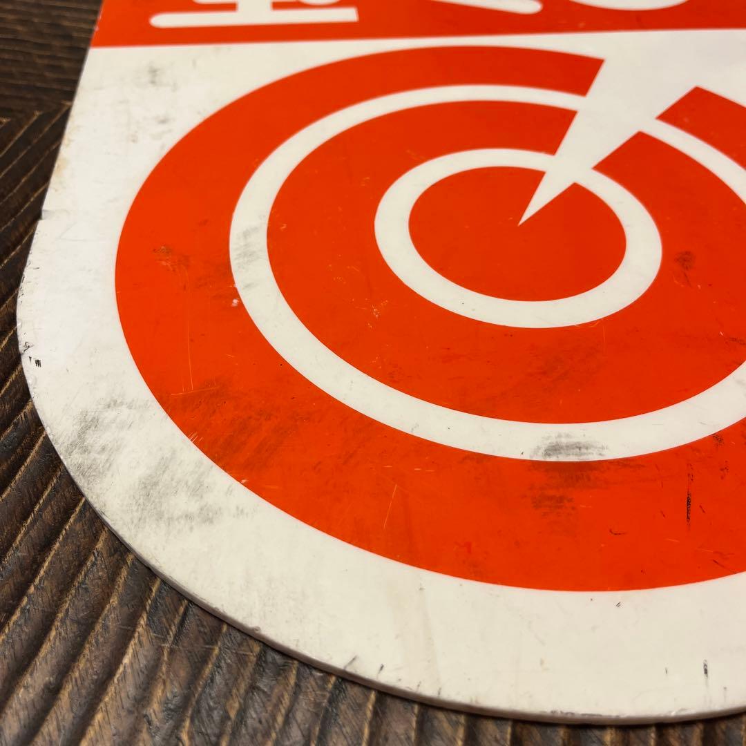 【超希少】宝くじ　看板　アンティーク　アクリル製　昭和レトロ　雑貨　【非売品】