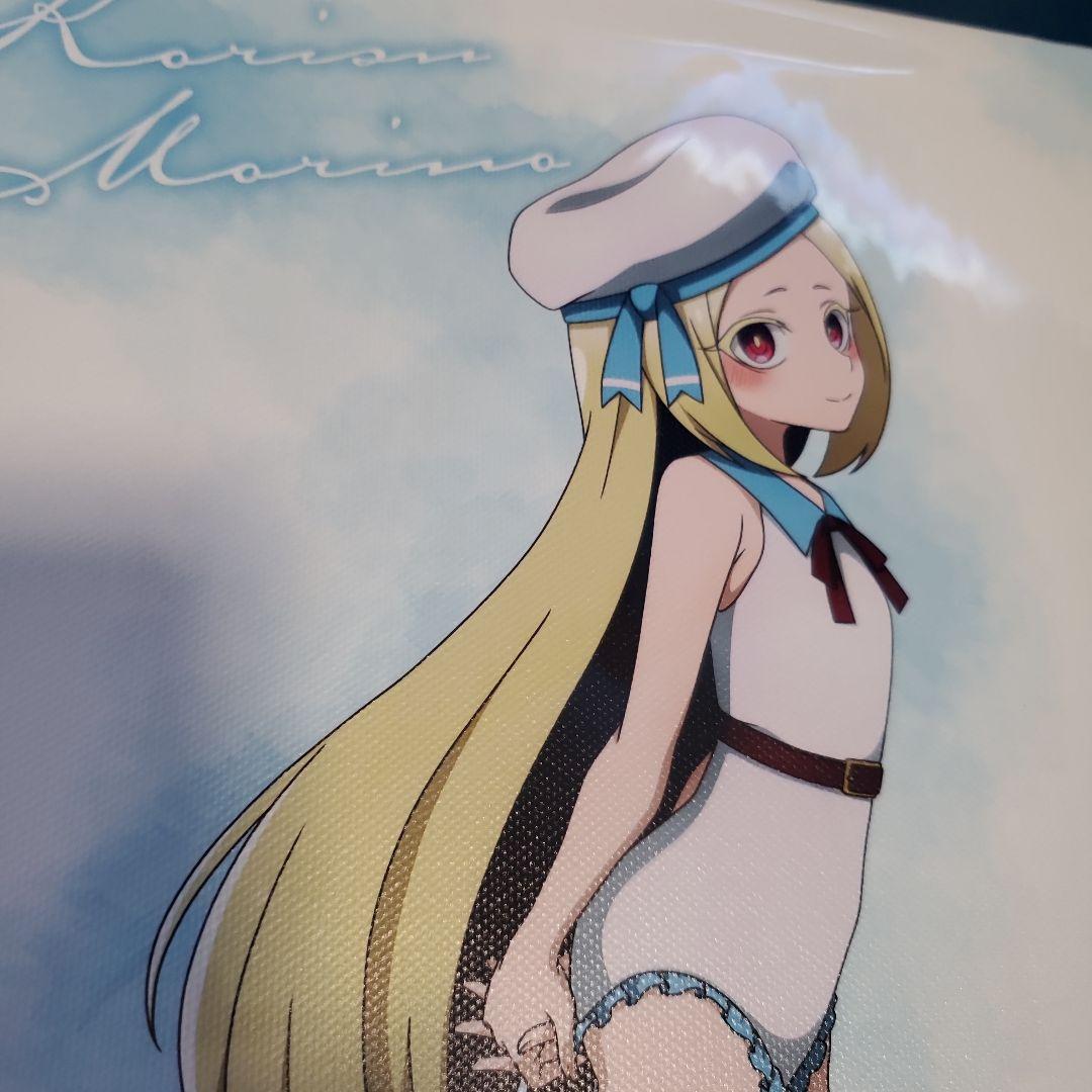 A賞森野こりす水着イラストキャンバスアート 24.5㎝×33.5㎝