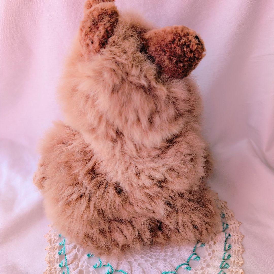 アルパカ100%　ぬいぐるみ　新品タグ付　アニマル　犬　ラマ