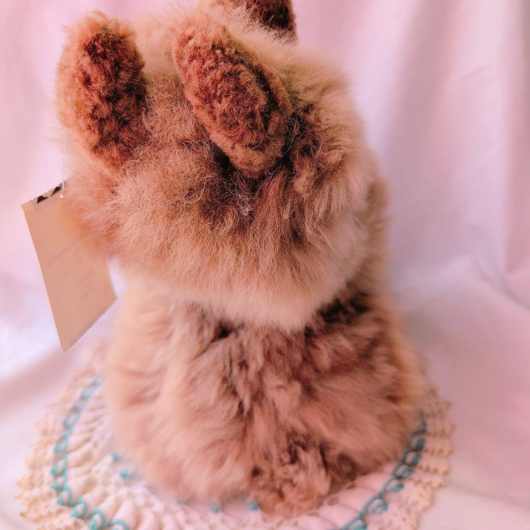 アルパカ100%　ぬいぐるみ　新品タグ付　アニマル　犬　ラマ