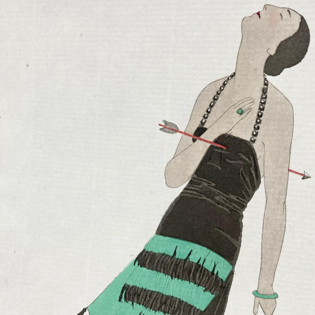 A.E.マルティ☆ファッションプレート☆EN PLEIN COEUR