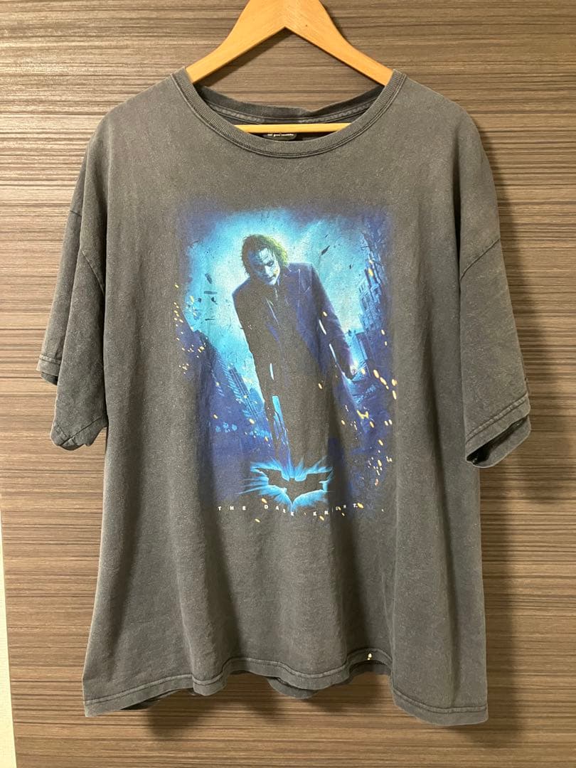 【ジョーカー】2XL Tシャツ フェード ヴィンテージ ダークナイト バットマン