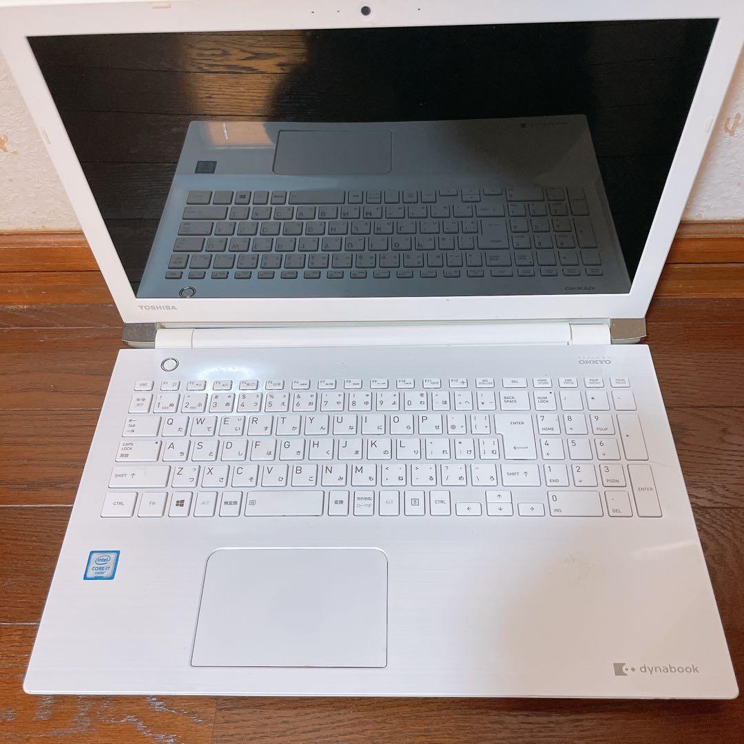 TOSHIBA dynabook ホワイト ノートPC
