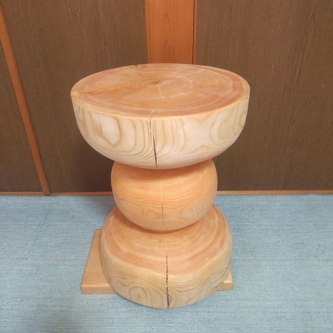 fukuさん専用檜丸太椅子 スツール