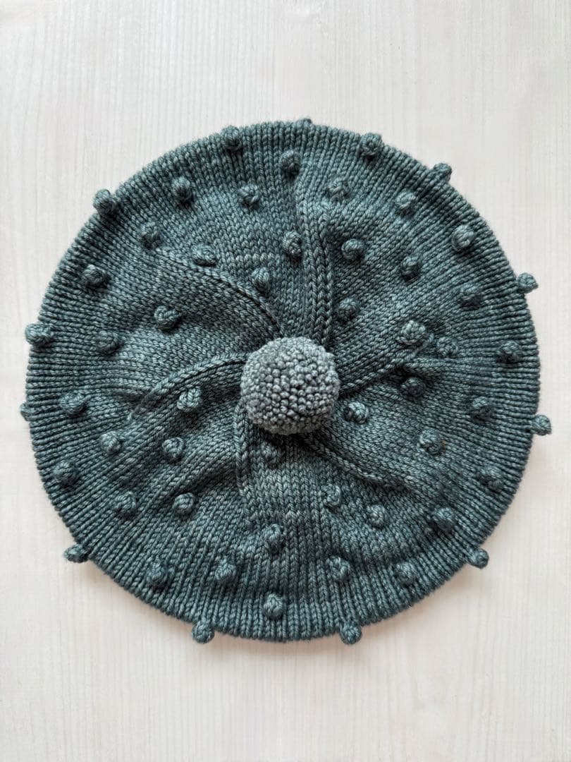 帽子 Misha & Puff Popcorn Beret camp green