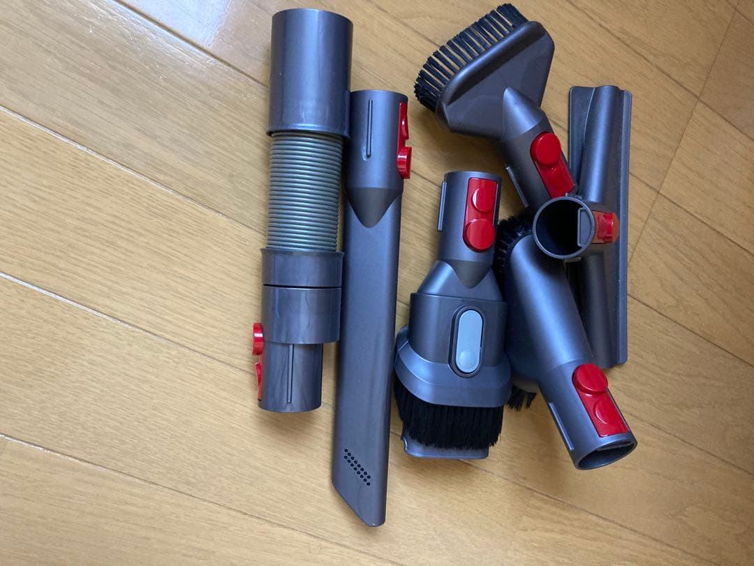 Dyson コードレス掃除機 紫色 各種アタッチメント付き 2017年発売モデル