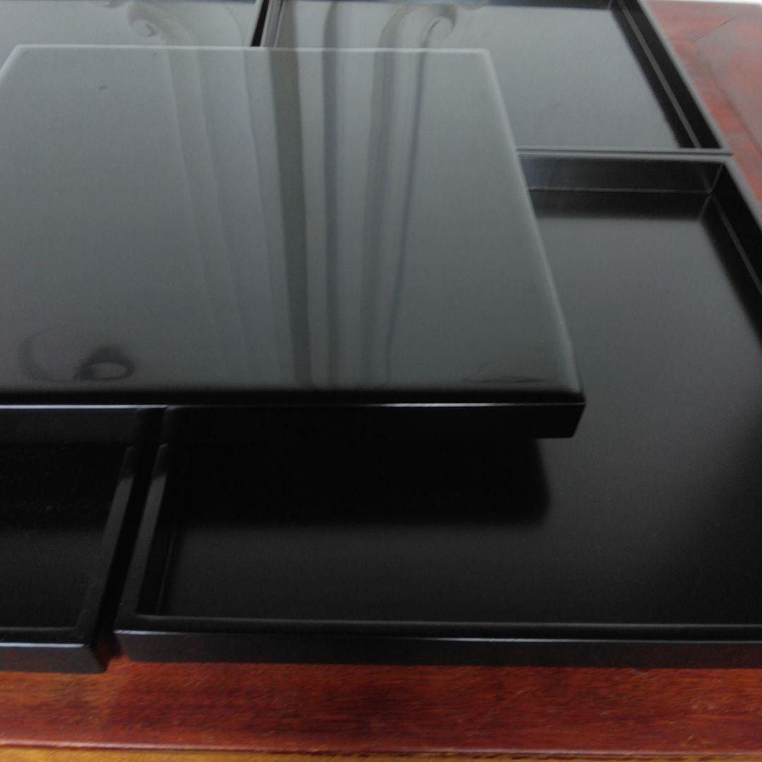 懐石膳　漆塗り　木製