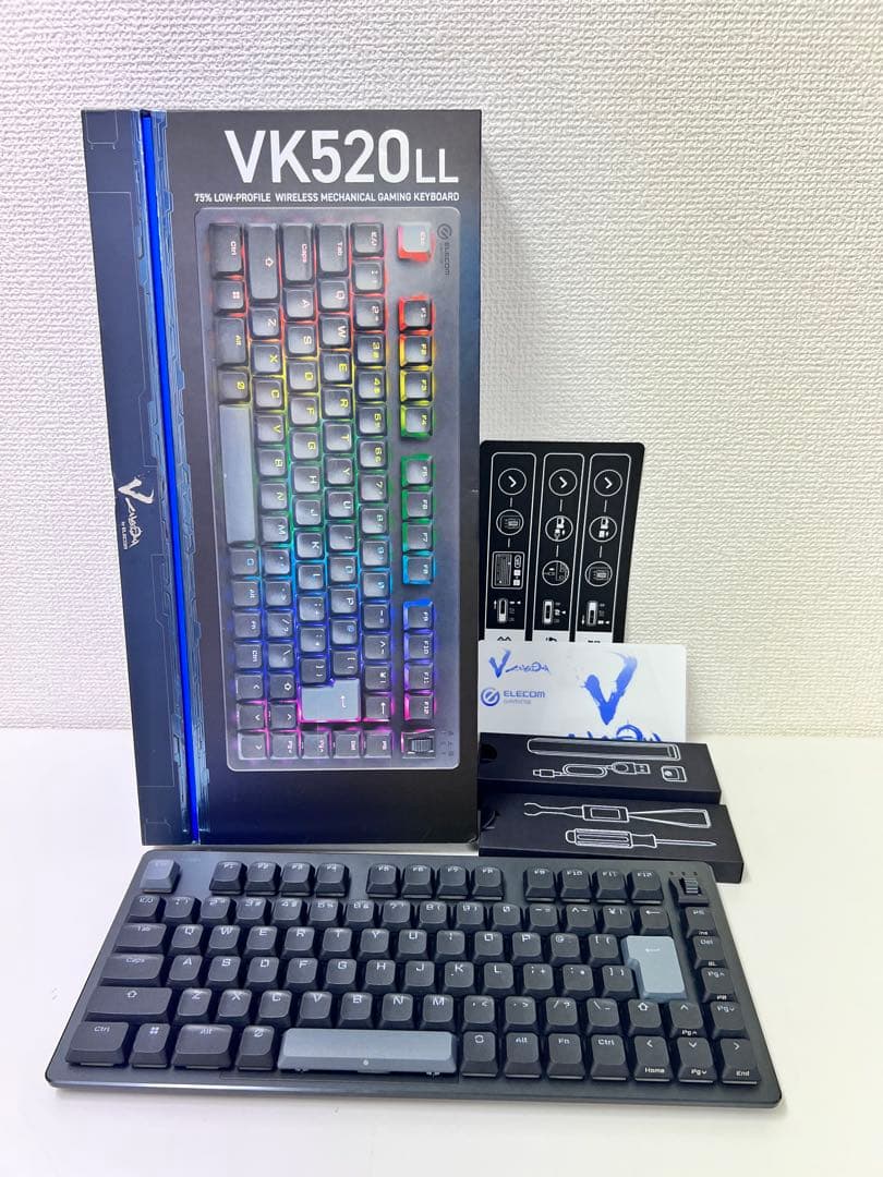 PC2#6 エレコム ゲーミングキーボード V custom VK520